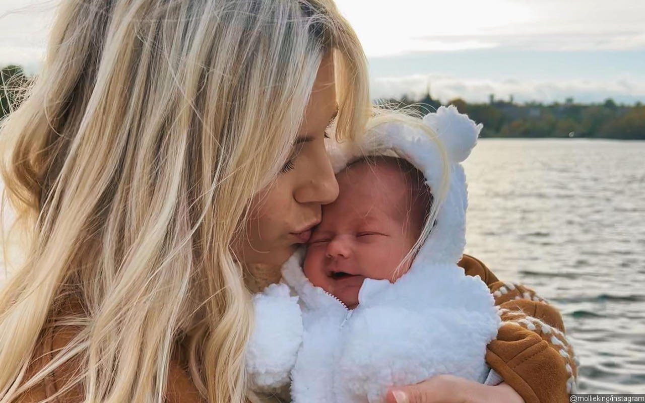 Mollie King Debuts Adorable First Photo of Newborn Baby After Secretly Giving Birth