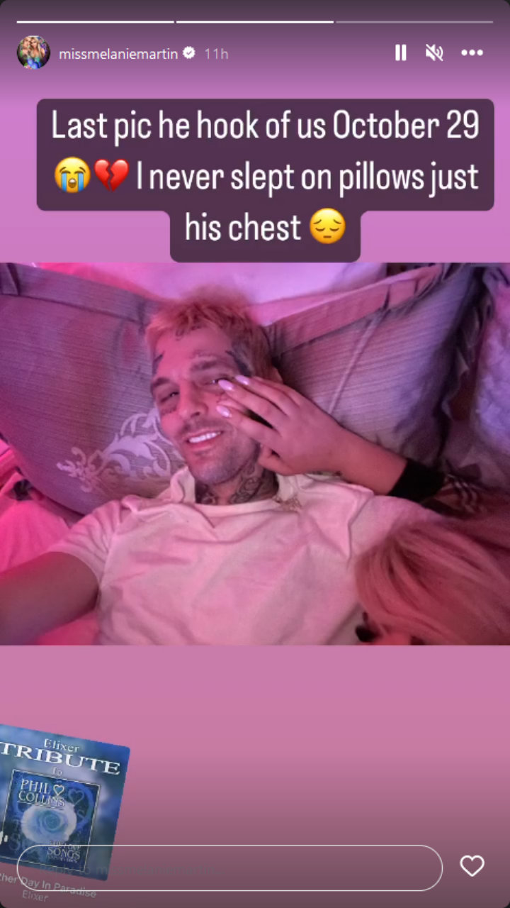 Melanie Martin's IG Story