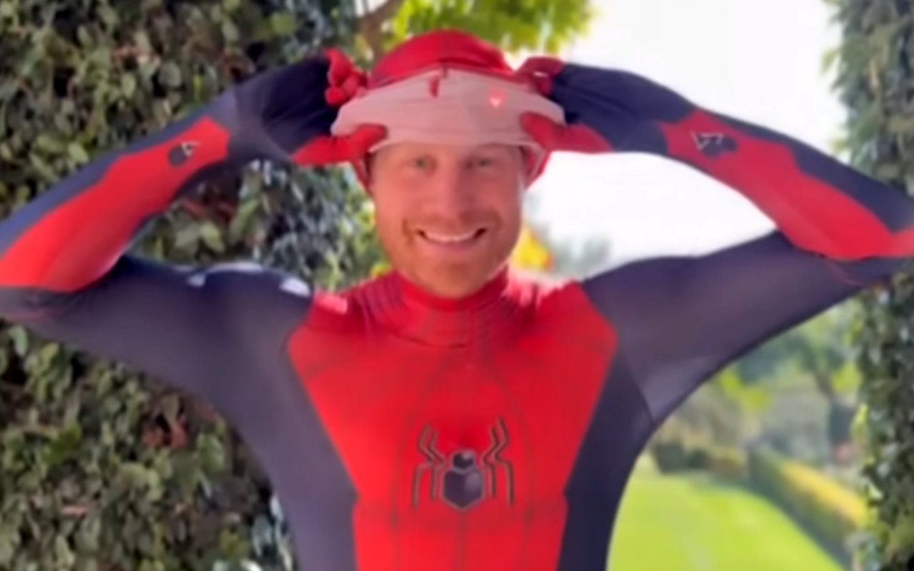 Prince Harry Dressed as Spider-Man for Bereaved Military Children 