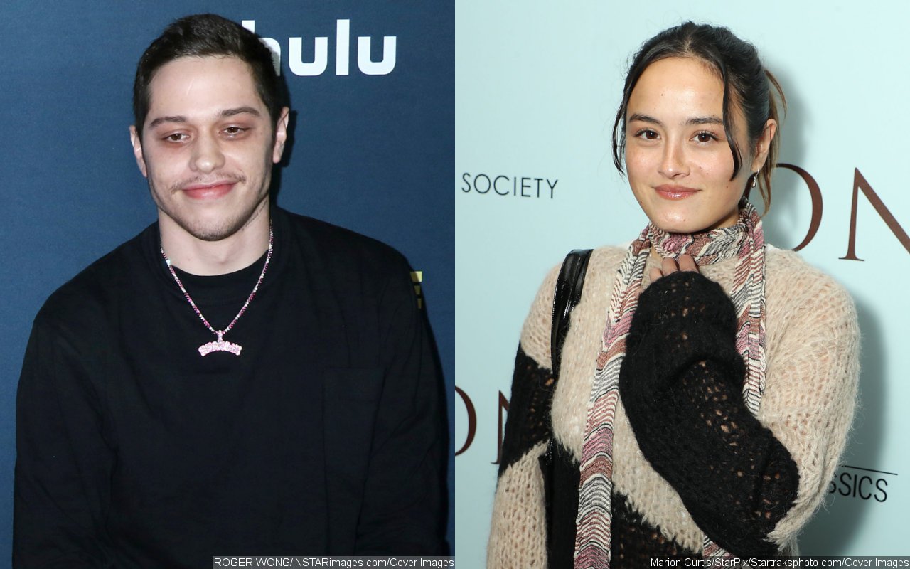 Pete Davidson and His On-Screen Love Chase Sui Wonders Seen Arriving at His NYC Apartment