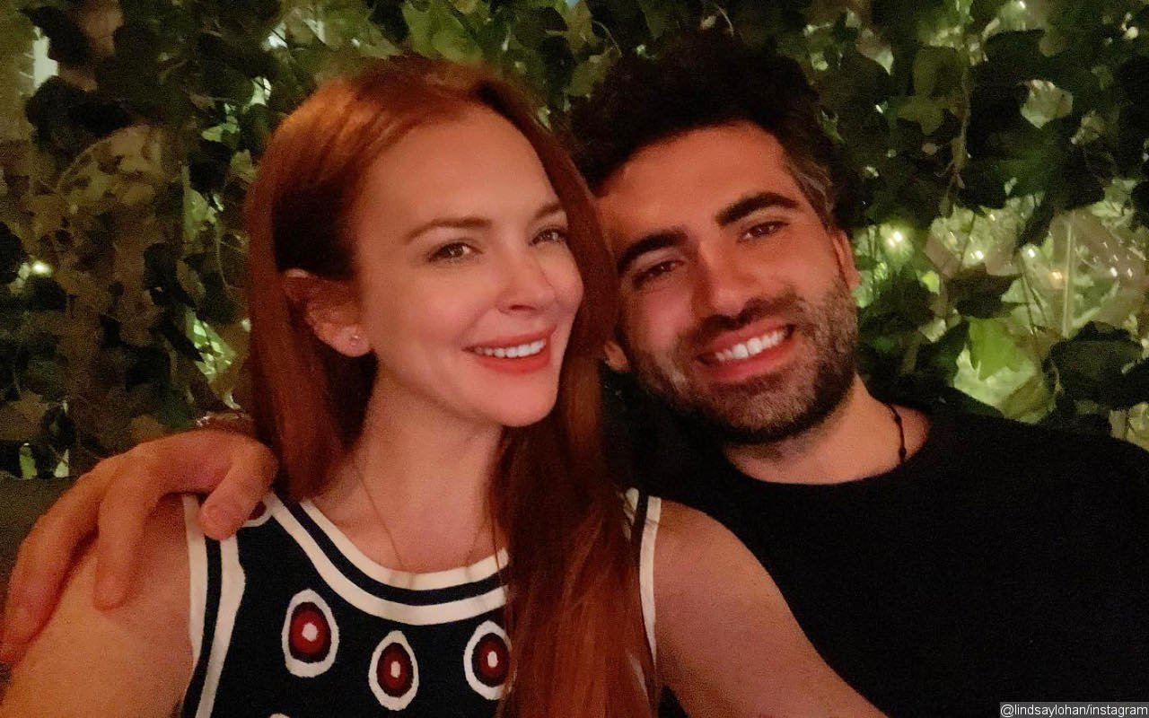 Lindsay Lohan Treats Fans to Sweet Selfie With Her Husband Bader Shammas for Christmas