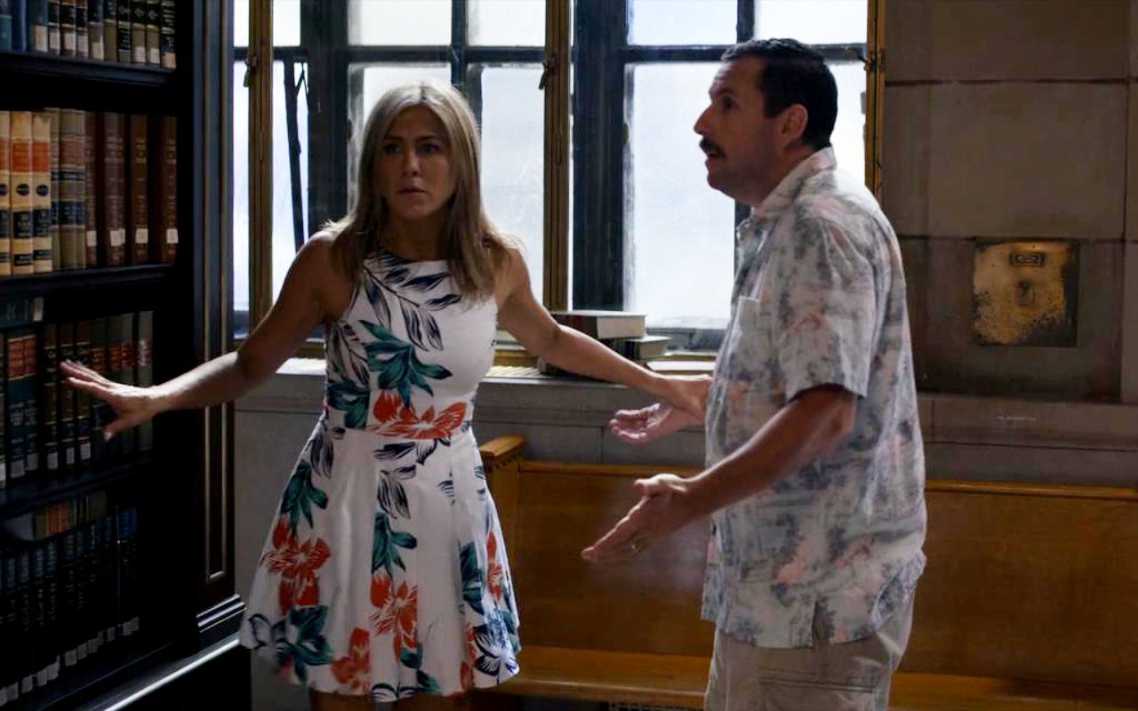 Jennifer Aniston and Adam Sandler on a Romantic Trip in First Look at 'Murder Mystery 2'