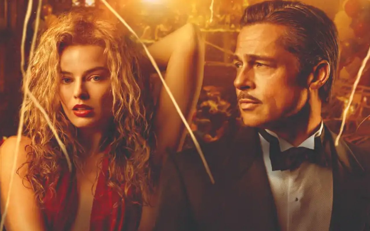 Margot Robbie Says Brad Pitt Was 'Shocked' by Her Improvised Kiss in 'Babylon'