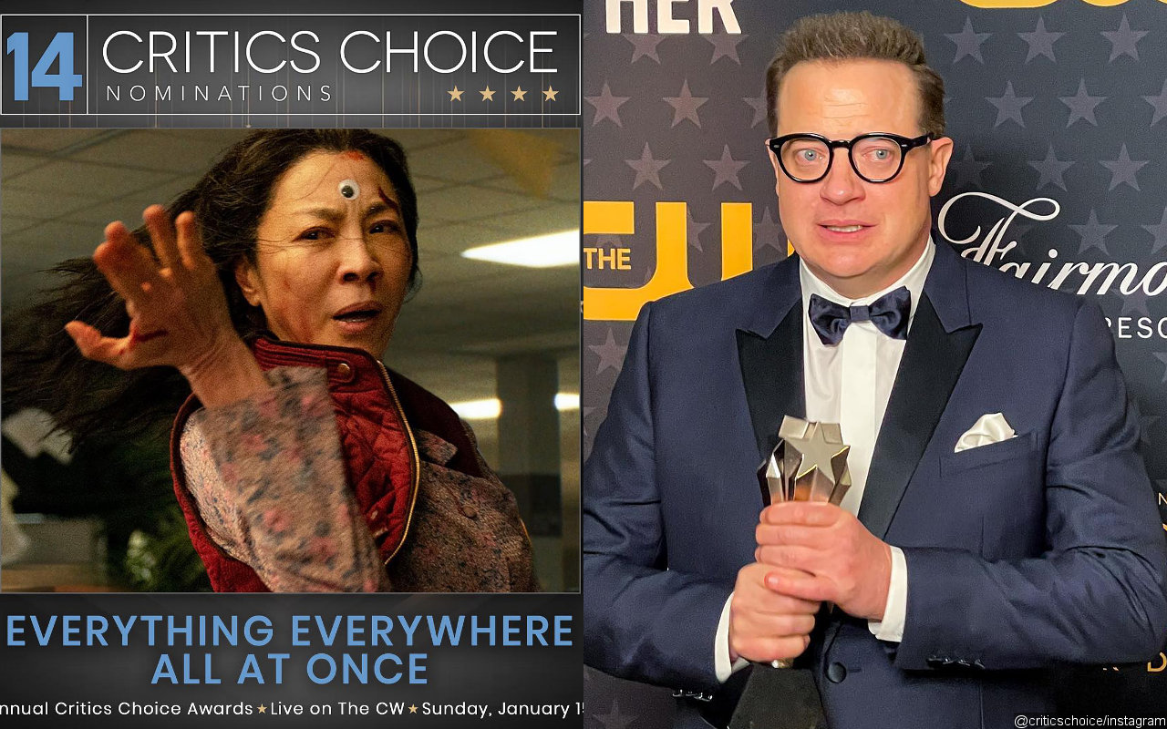 Critics Choice Awards 2023: 'Everything Everywhere' and Brendan Fraser Among Full Movie Winners