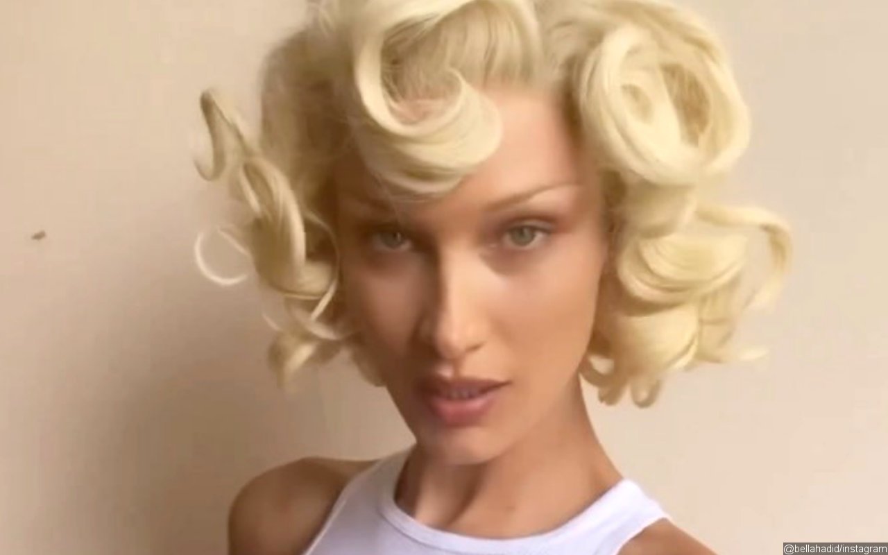 Bella Hadid Looks Unrecognizable as She Transforms Into Marilyn Monroe With Iconic Bob Hair