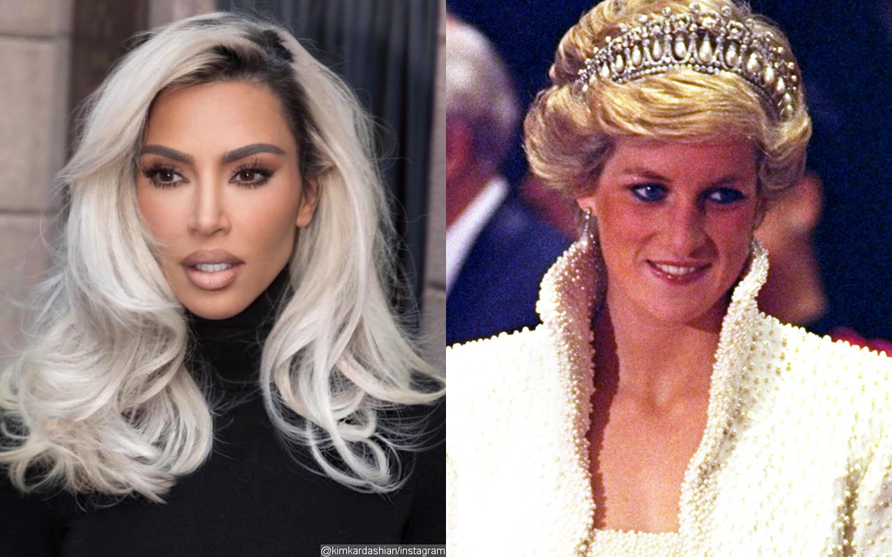 Kim Kardashian Feels 'Honored' to Own Princess Diana's 'Bold' Diamond Cross Necklace