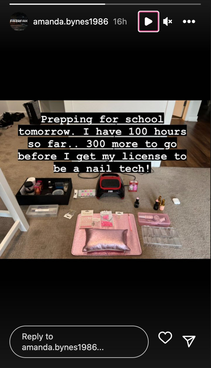 Amanda Bynes' IG Story