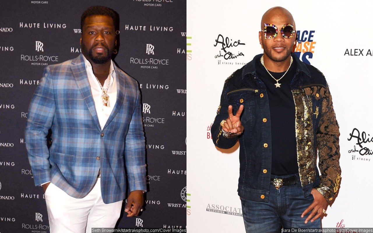 50 Cent Hailed 'True Inspiration' by Flo Rida After the Latter Wins $82M in Lawsuit Against Celcius