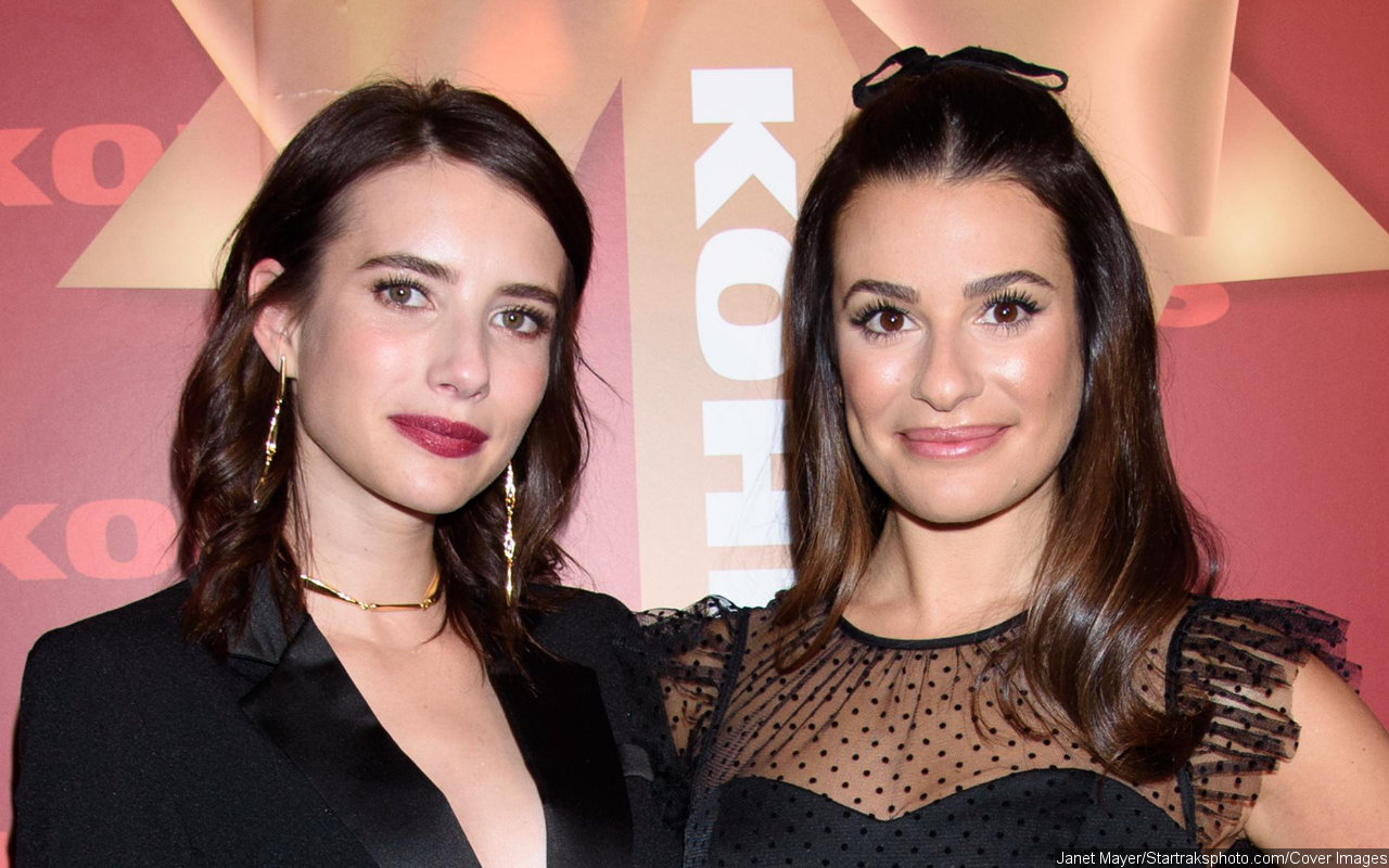 Emma Roberts Has Hilarious Response to Rumor Lea Michele Can't Read