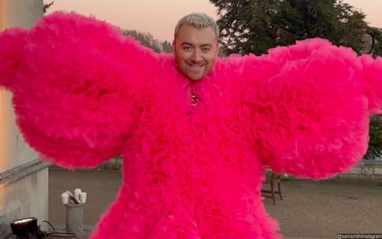 Topless Sam Smith Poses With Heart Nipple Covers Amid Backlash Over 'Hyper-Sexualized' New MV
