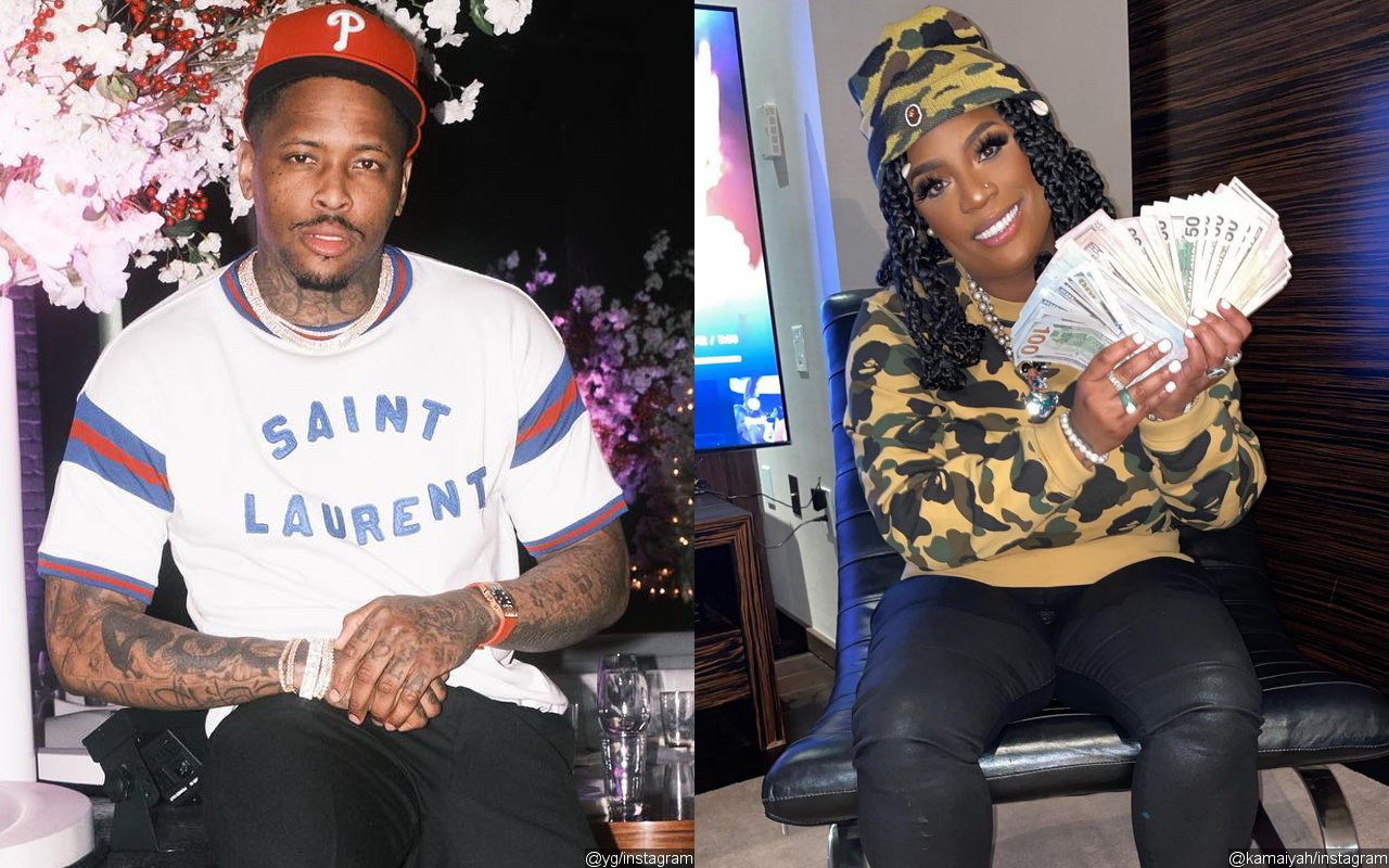 YG and Kamaiyah Share a Hug On Stage as They Squash Beef Over 4Hunnid Records Issues