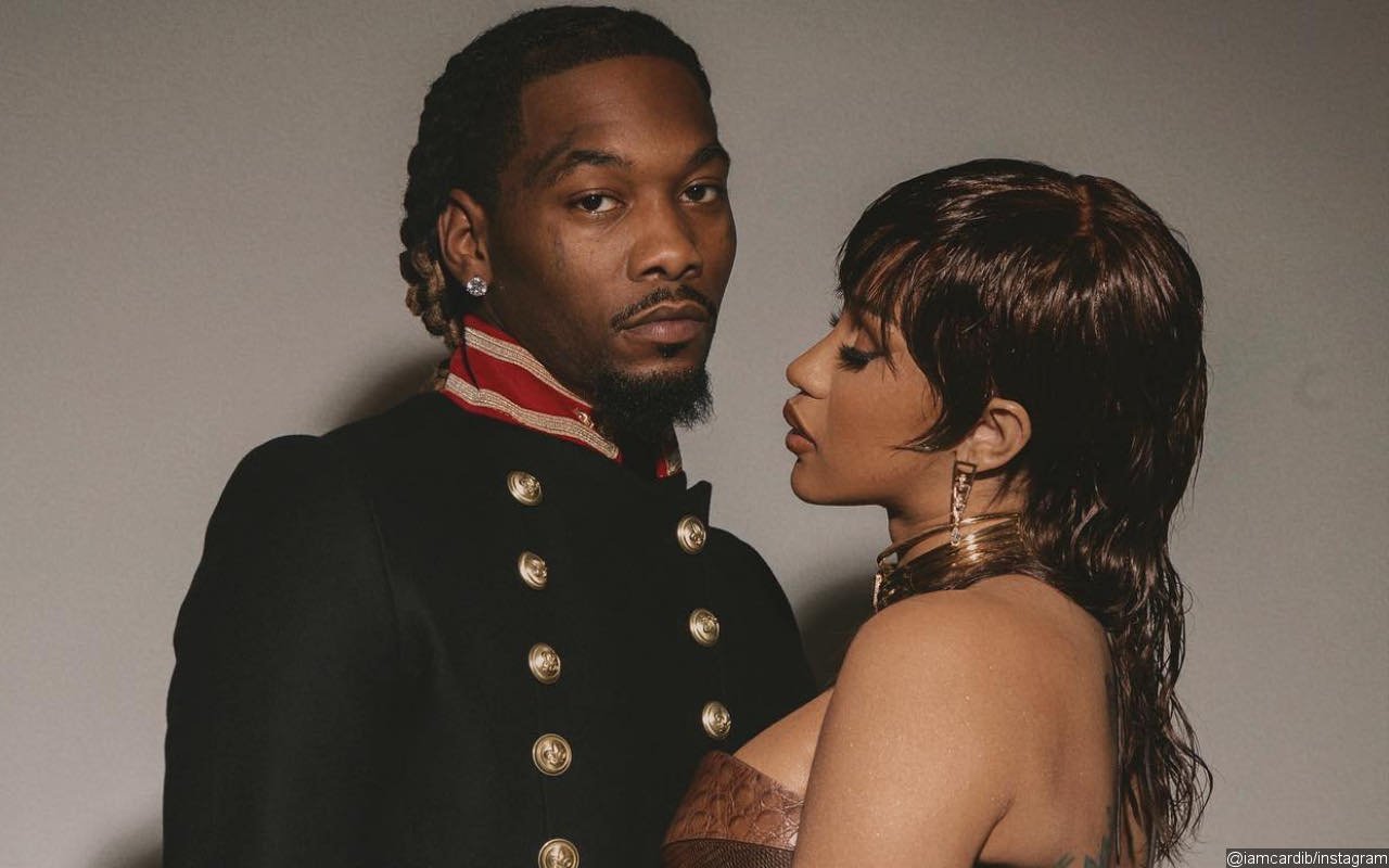 Cardi B and Offset Share Filthy Kiss on Pre-Gammy Gala Red Carpet, Fans Are Disturbed 