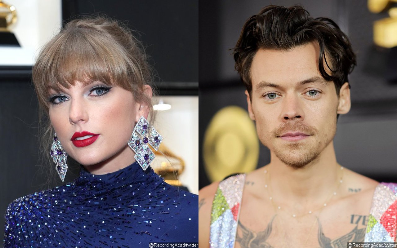 Taylor Swift and Ex Harry Styles All Smiles While Chatting During 2023 Grammys