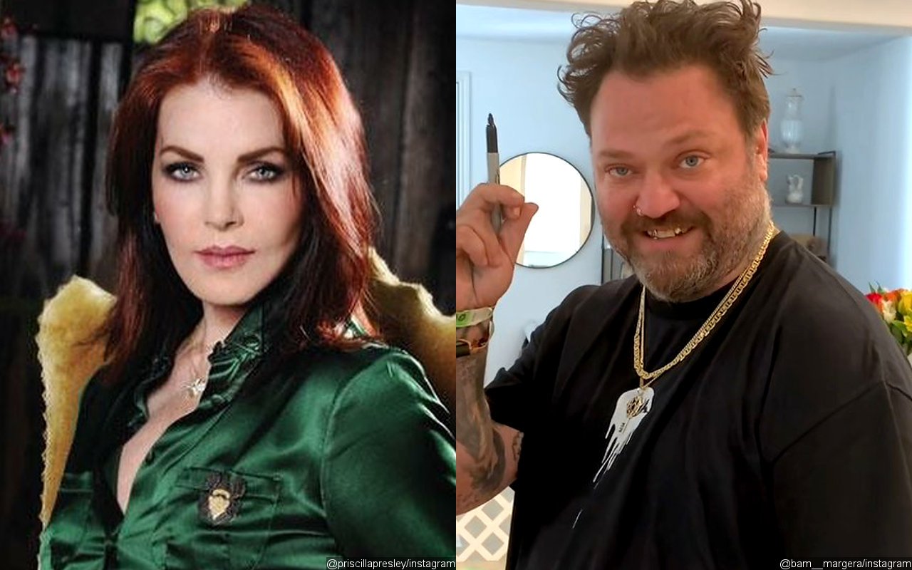 Priscilla Presley Hangs Out With Bam Margera Amid Family Drama Over Lisa Marie's Will