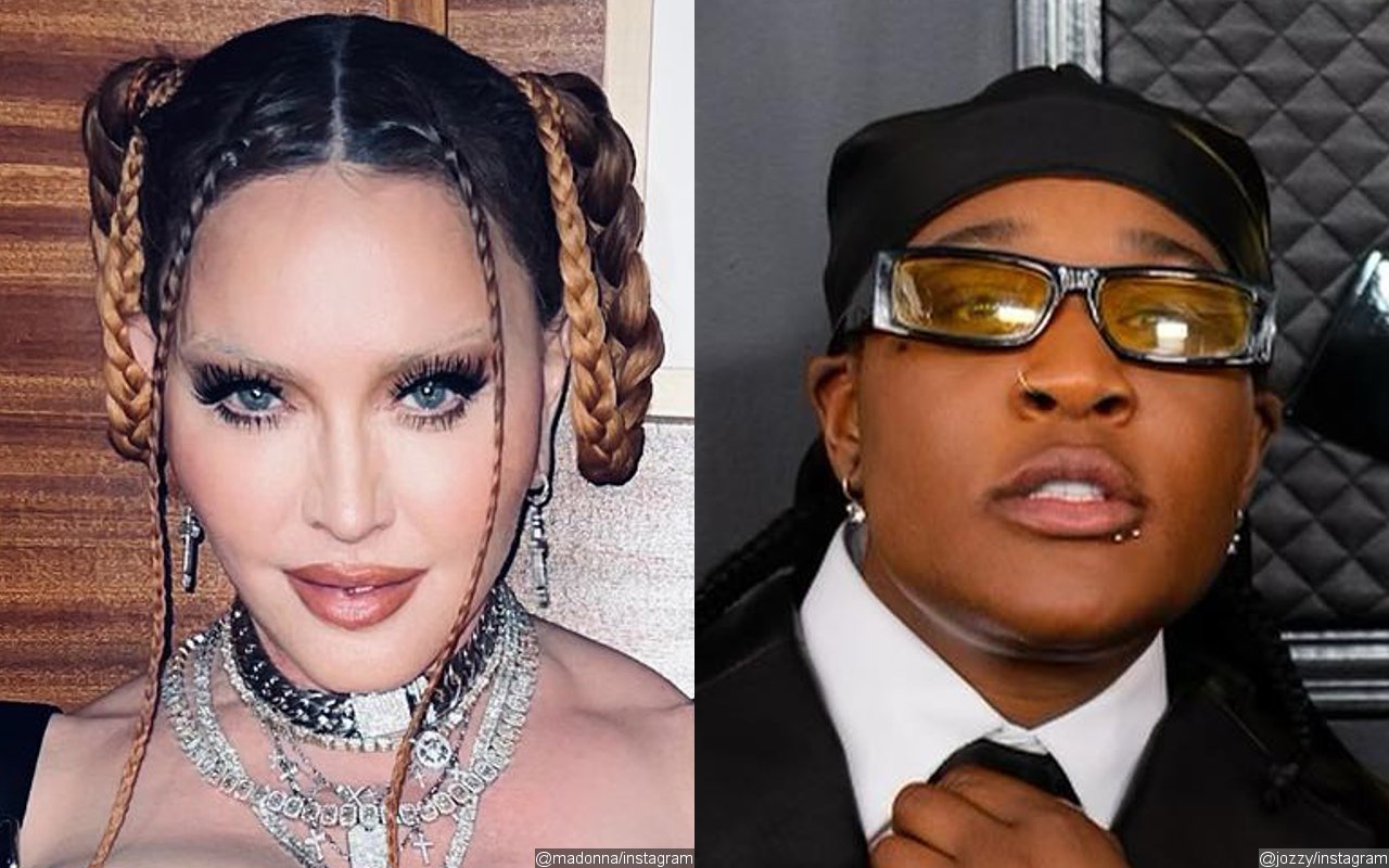 Madonna Touches Tongue With Rapper Jozzy in Wild Grammys Montage After Slamming 'Ageism'