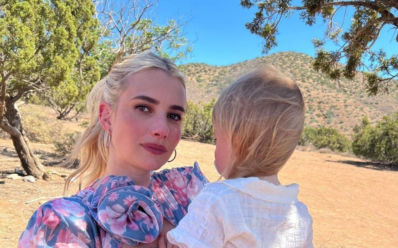 Emma Roberts Checks Mom for Sharing Pic of Son Rhodes' Face Without Her Permission