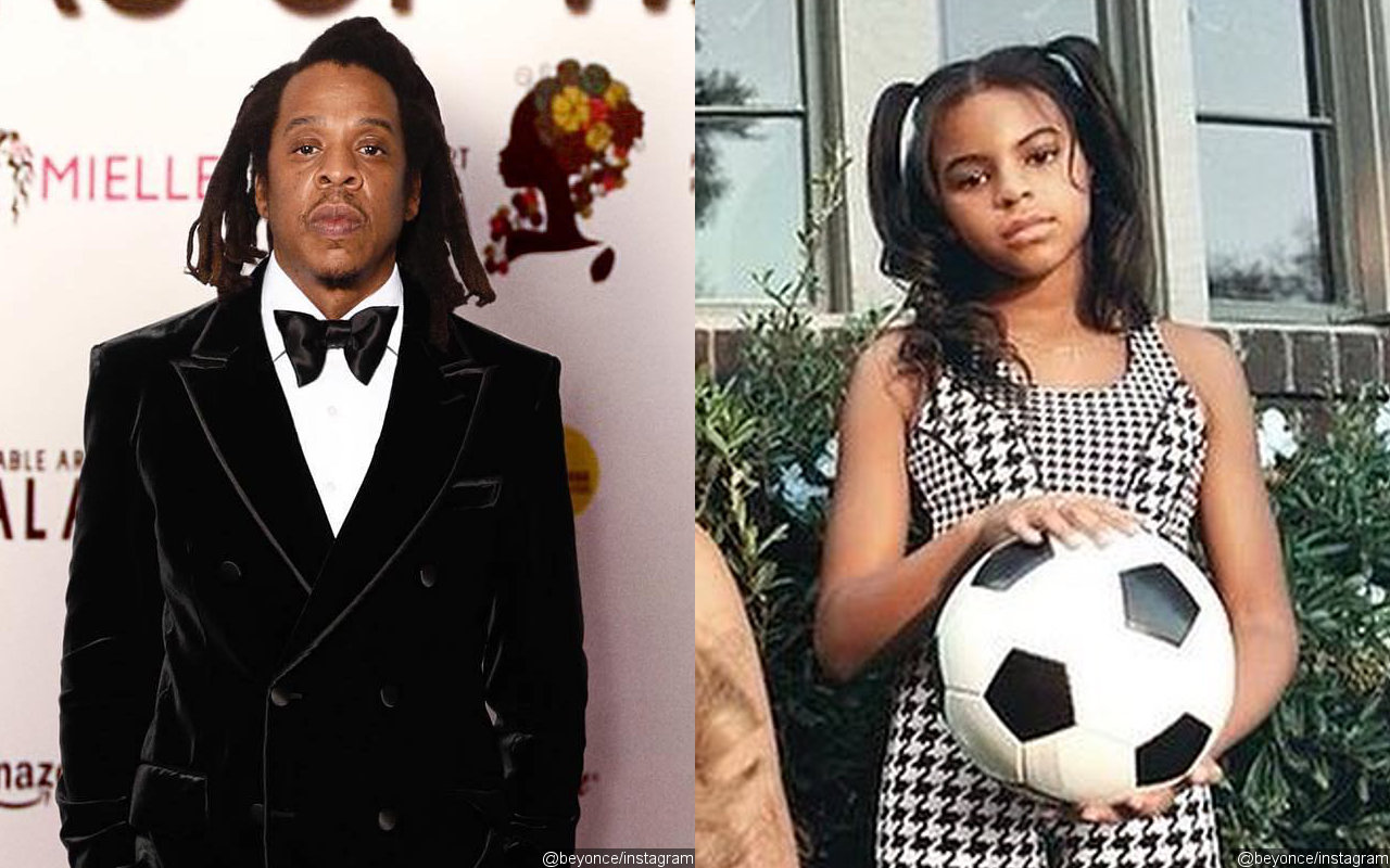 Jay-Z Takes Blue Ivy Carter on Super Bowl Daddy-Daughter Date