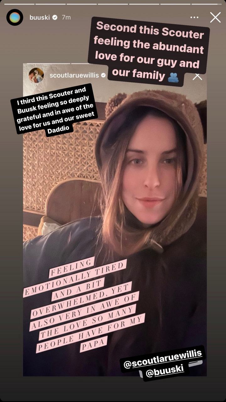 Bruce Willis' daughters react to outpouring support for dad