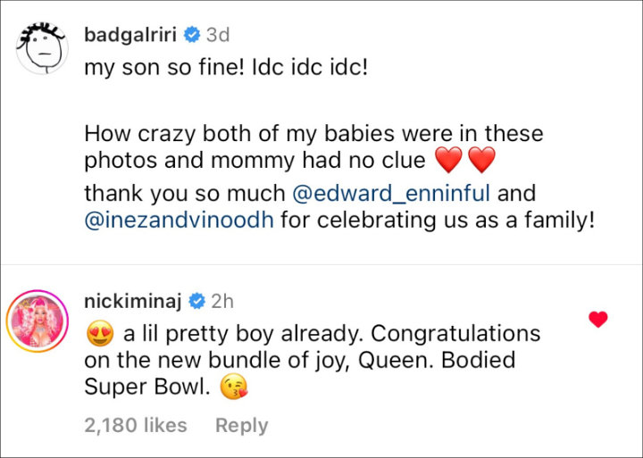 Nicki Minaj via IG
