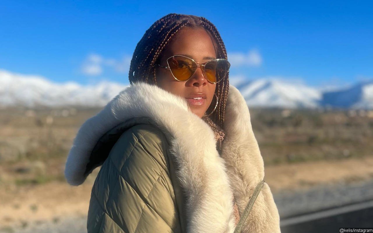 Kelis and Her Children 'Almost Fell Off a Child' as They're Caught in California's Snowstorm