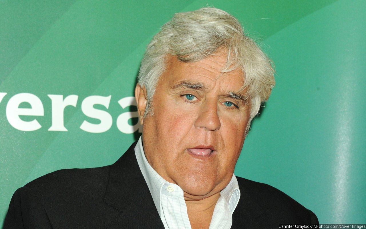 Jay Leno Dubs Himself the 'New Face of Comedy' After Setting His Face on Fire