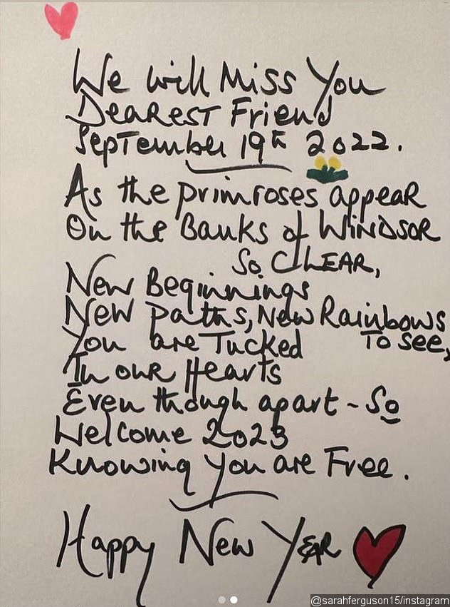 Sarah Ferguson's Tribute to Queen Elizabeth II
