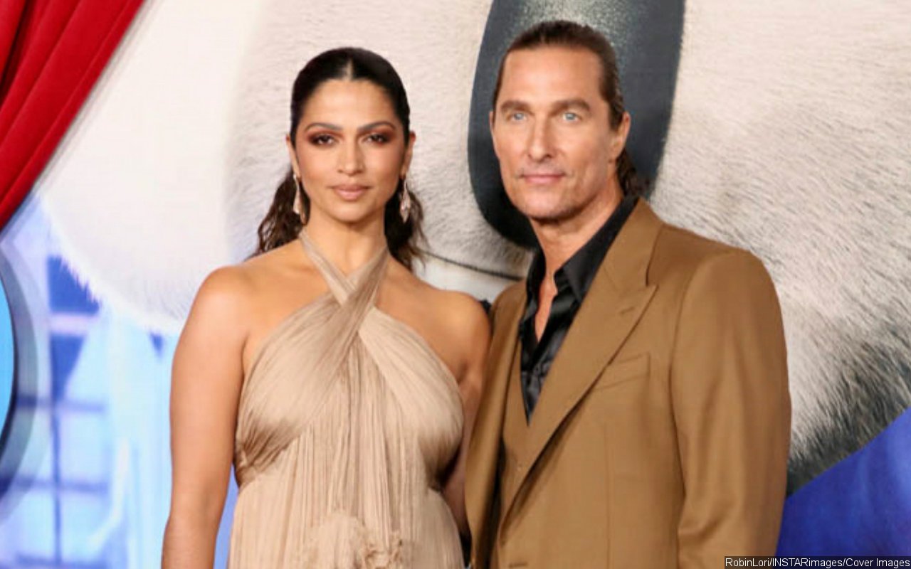 Matthew McConaughey's Wife Camila Alves Gives Fans a Look at 'Chaos' During Lufthansa Flight