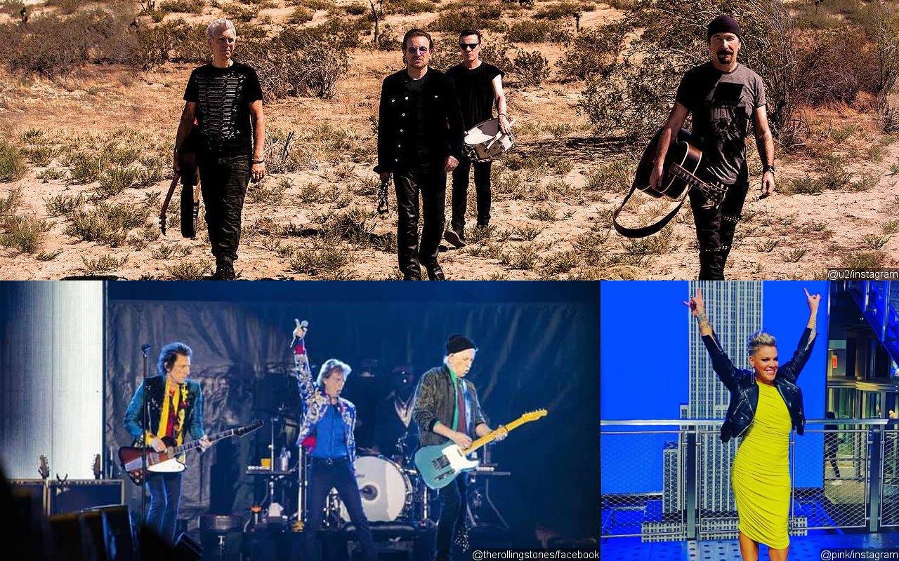 U2, The Rolling Stones and Pink to Perform at Benefit Concert for Ukraine