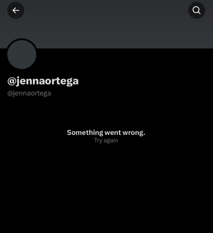 Jenna's Twitter account