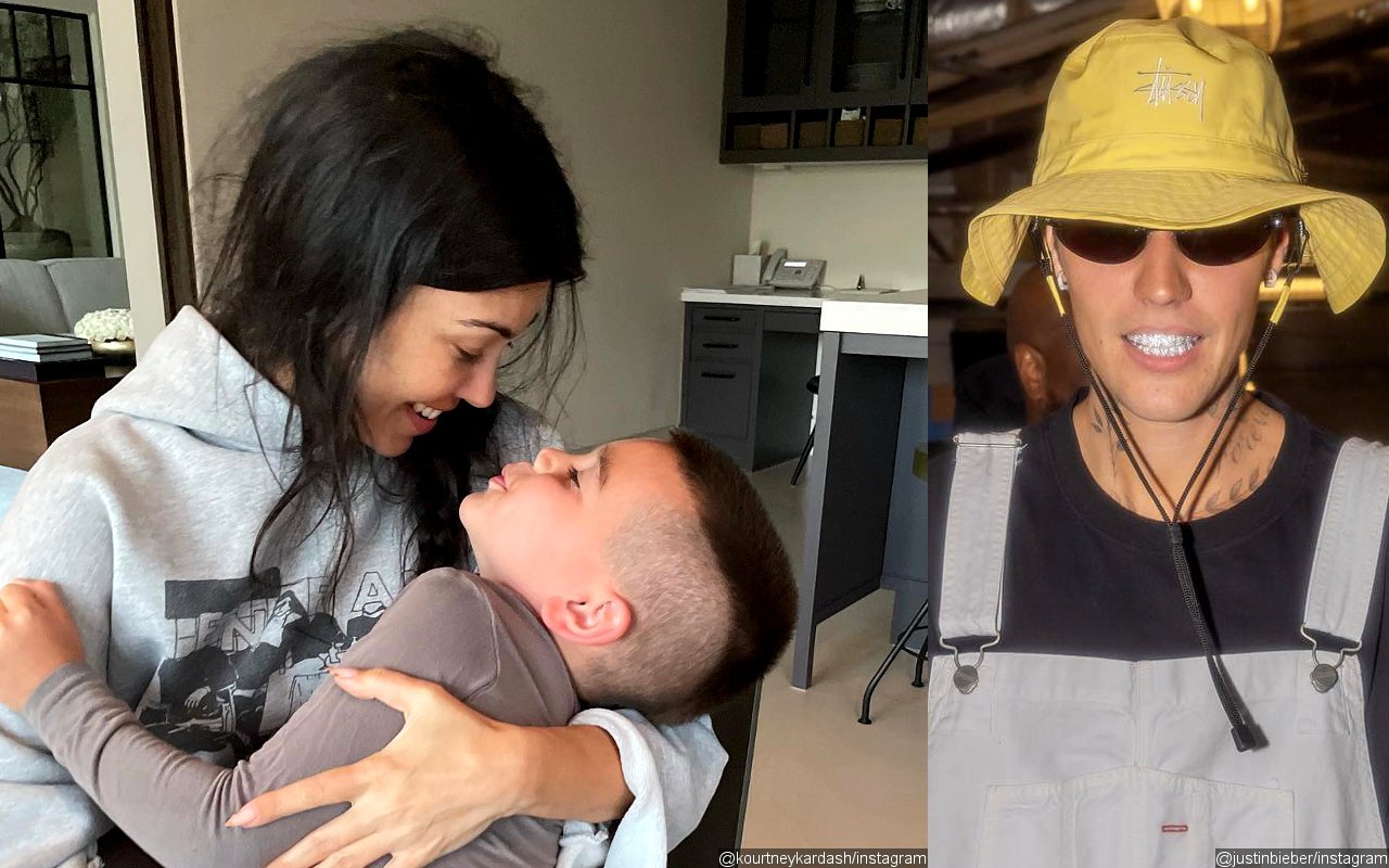 Fans Think Kourtney Kardashian's Son Reign Looks Like Justin Bieber 