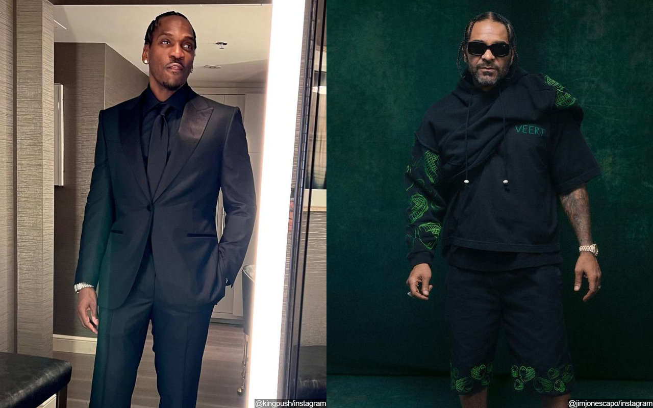 Pusha T Offers Clapback at Jim Jones for Insisting He Isn't Among Top 50 Greatest Rappers
