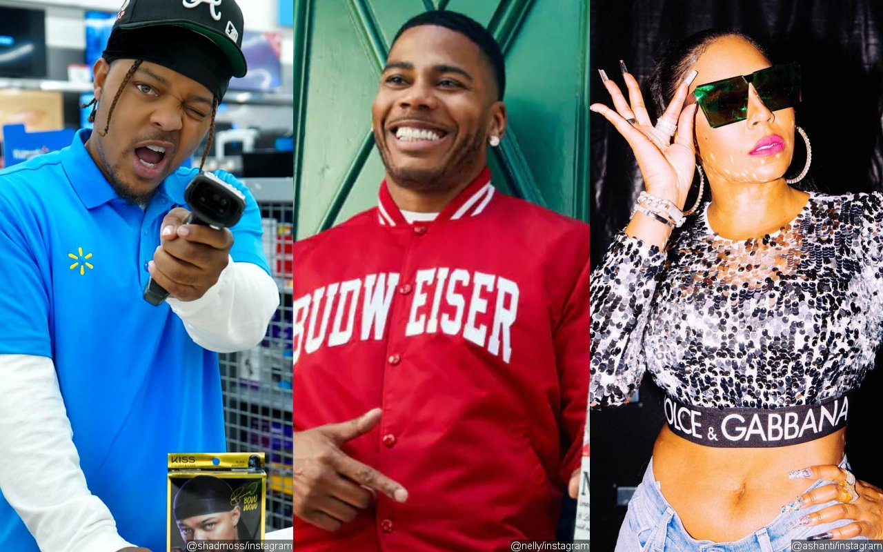 Bow Wow Urges Nelly to 'Stop Playing and Marry' Ashanti as They're Seen at Boxing Match Together