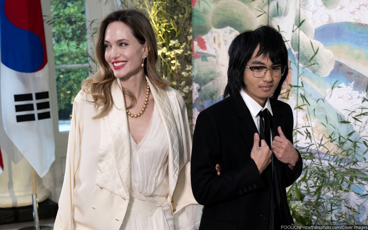 Angelina Jolie and Son Maddox Make Rare Joint Appearance at White House State Dinner