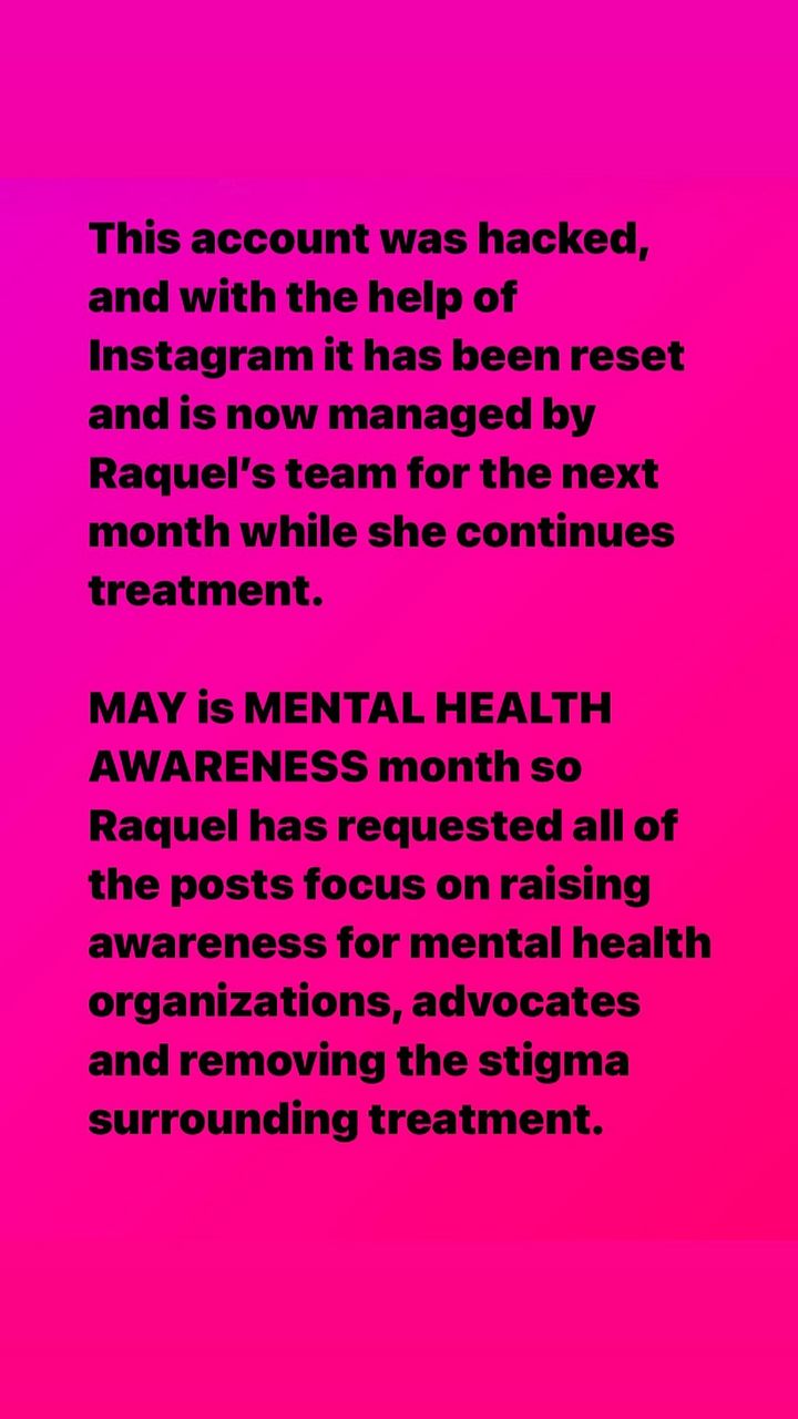 Raquel Leviss claims her account was hacked