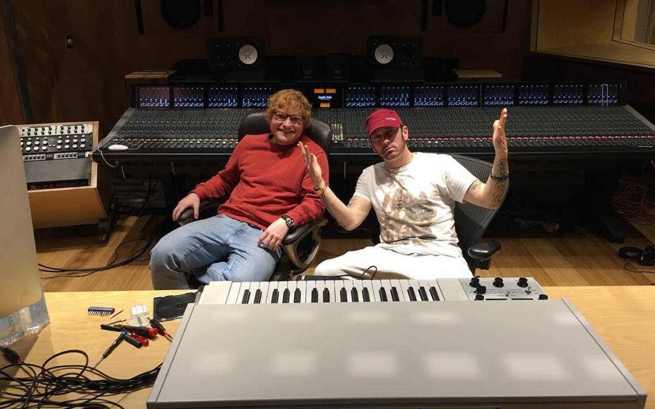 Ed Sheeran Dishes on How Eminem Helped Him 'Cure' His Stutter