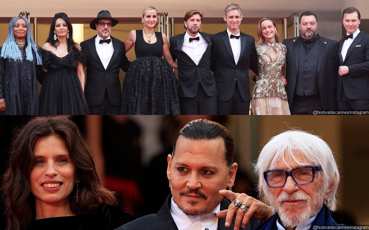 Cannes Juror Brie Larson Attends Premiere of Johnny Depp's New Film After Initial Hesitance