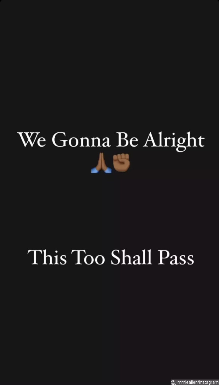 Jimmie Allen's IG Story