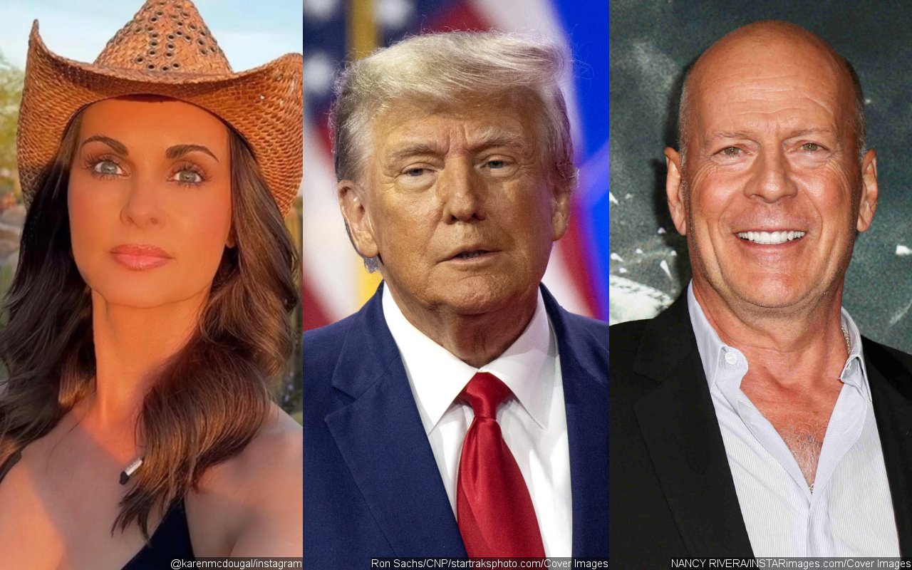 Karen McDougal Ended 'Affair' With Donald Trump to Be With 'Lovely' Bruce Willis