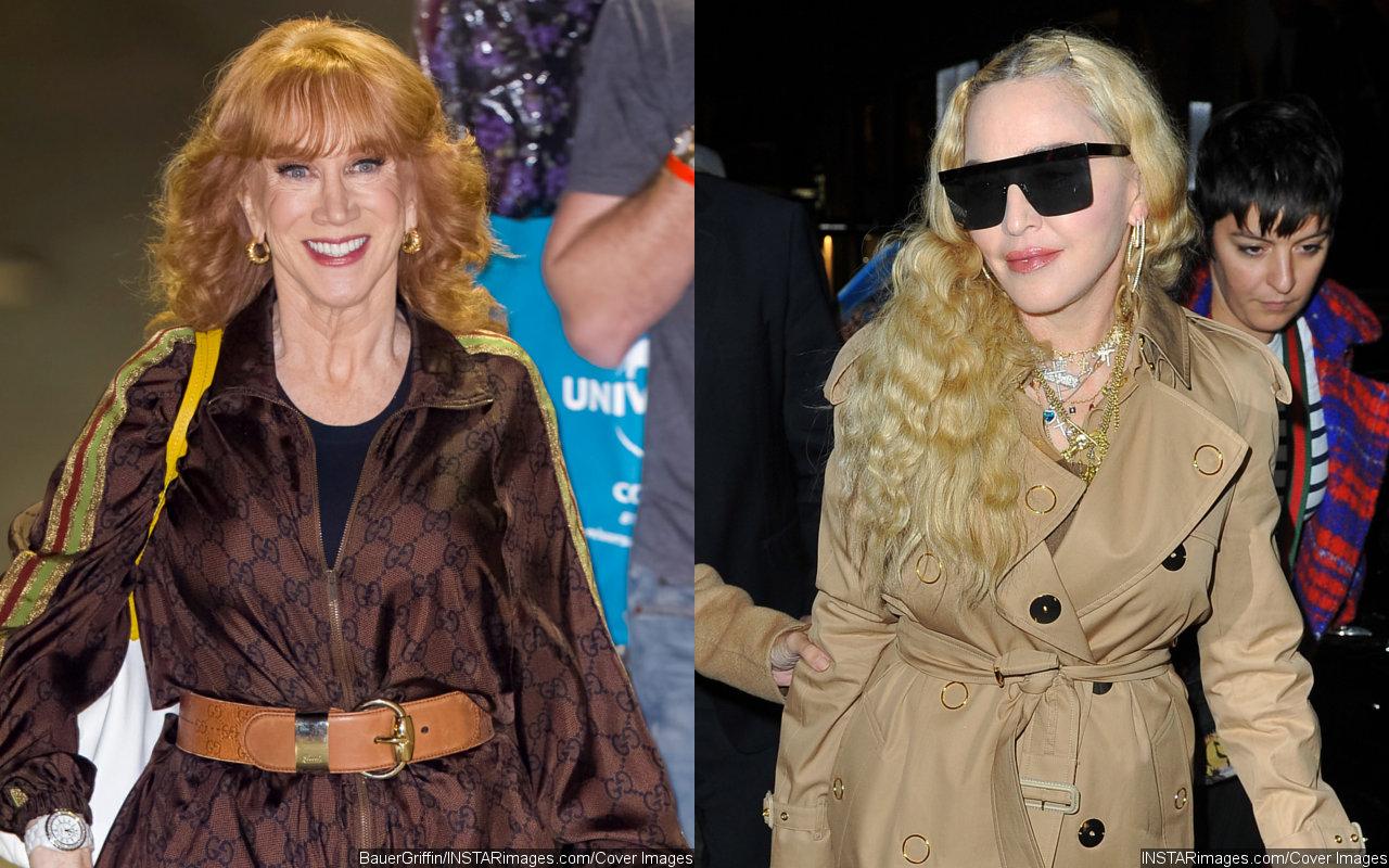 Kathy Griffin Defends Madonna Against Trolls Making Fun of Her Hospitalization