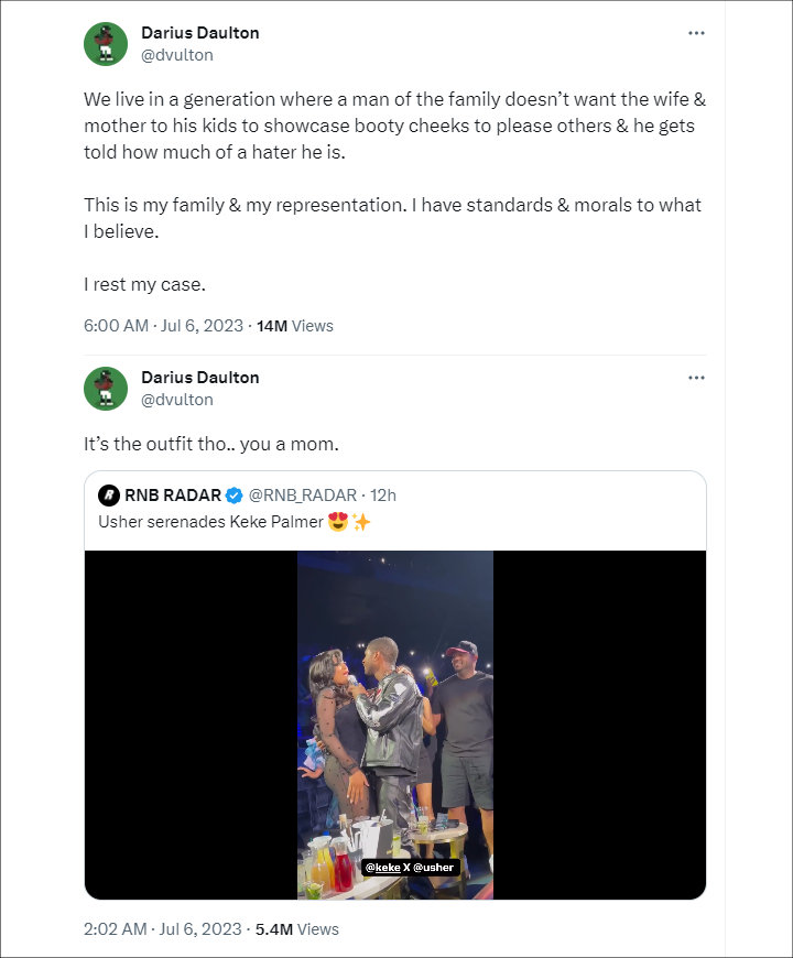 Darius Jackson Tweets.