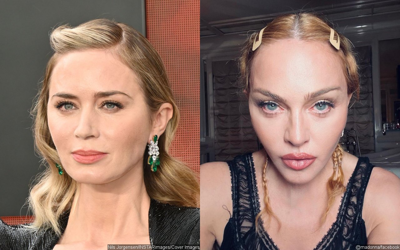 Emily Blunt Compared to Madonna With Her 'Different' Appearance During 'Oppenheimer' Press Tour