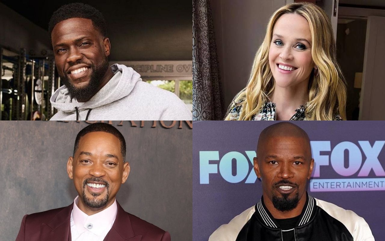Kevin Hart, Reese Witherspoon, Will Smith Respond to Jamie Foxx's Emotional Message