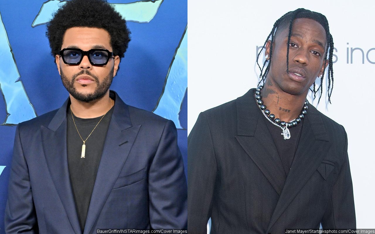 The Weeknd Makes NSFW Comment About Travis Scott's 'Utopia' Album Cover