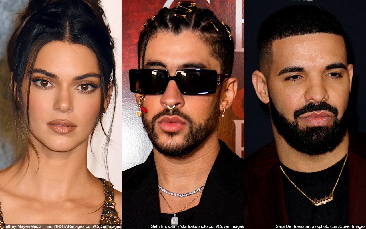 Kendall Jenner Can't Keep Her Hands Off Bad Bunny After Make Out Session at Drake's Concert
