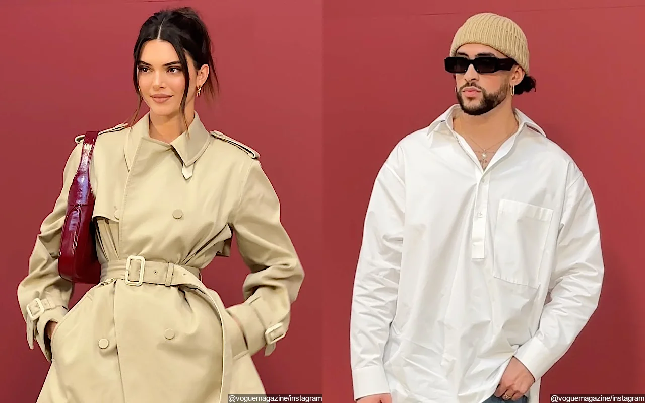 Kendall Jenner Goes Pantless While Making Front Row Couple Debut With Bad Bunny at MFW