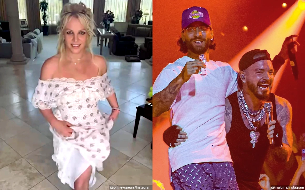 Britney Spears Says She Had 'No Idea' Who Maluma and J Balvin Are Despite Having Dinner Together