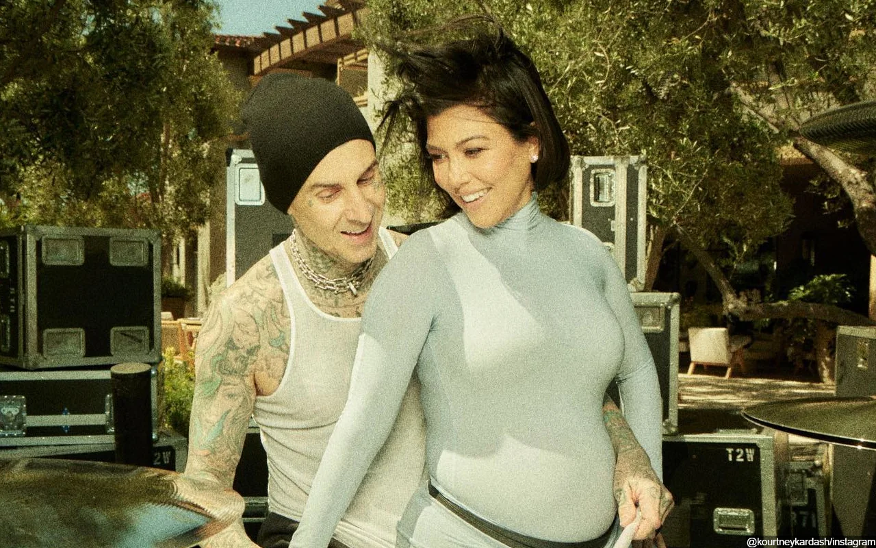 Kourtney Kardashian and Travis Barker Spotted Leaving Hospital After Welcoming First Child
