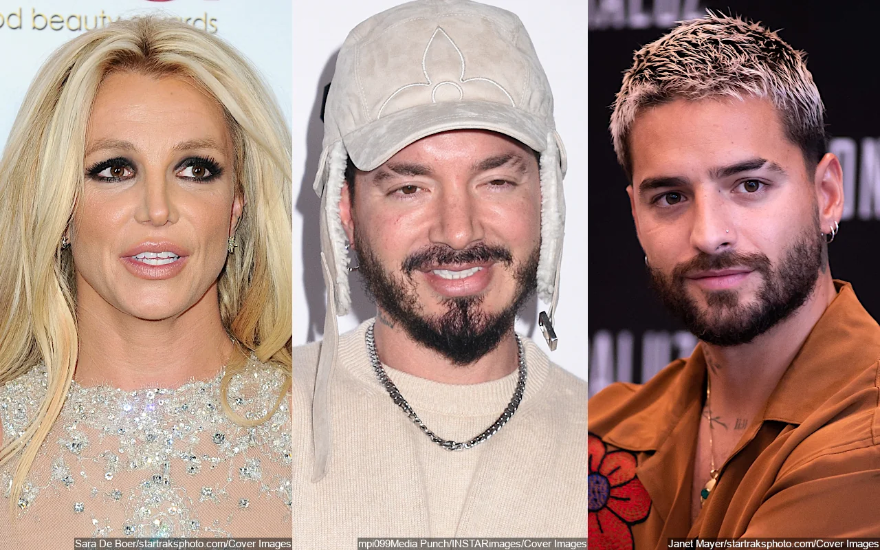 Britney Spears Showered With Praise by J Balvin and Maluma During Dinner Outing
