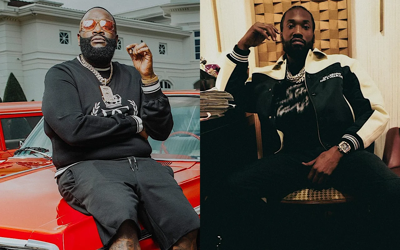 Rick Ross Hilariously Struggles to Book Flight for Meek Mill Due to Their Similar Names