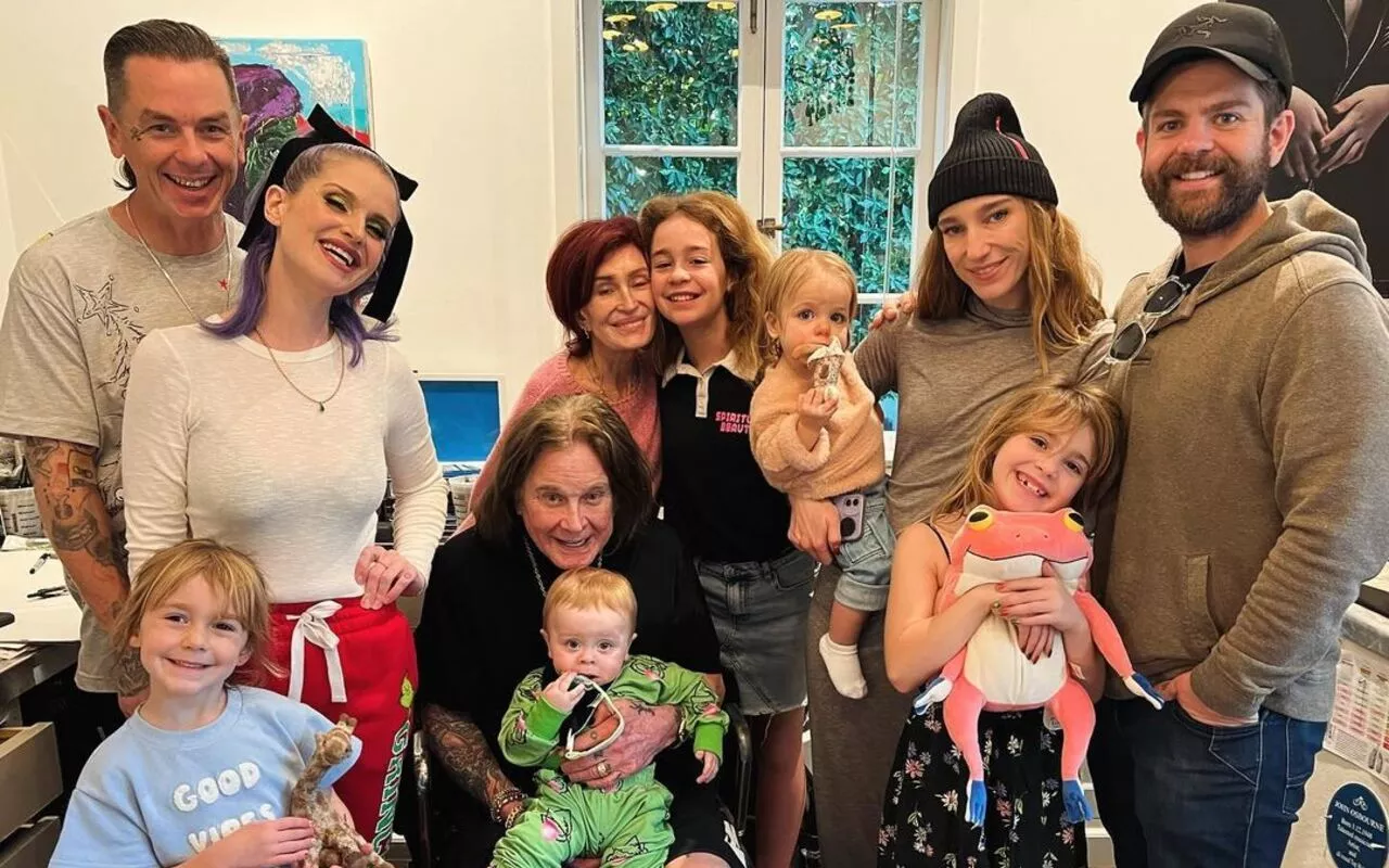 Ozzy Osbourne Has 'the Best Time' With His Family on 75th Birthday